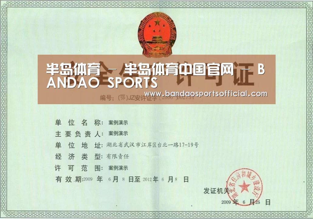 半岛体育荣誉证书三