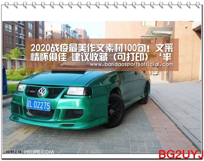 2020战疫最美作文素材100句!文采情怀俱佳 建议收藏(可打印)‘半岛体育平台’(图1) 半岛体育